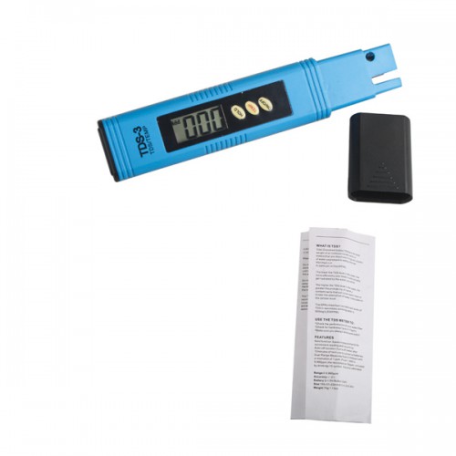 Digital LCD TDS Meter Tester Water Quality 0-1999 PPM PH Tester Set Filter Purity