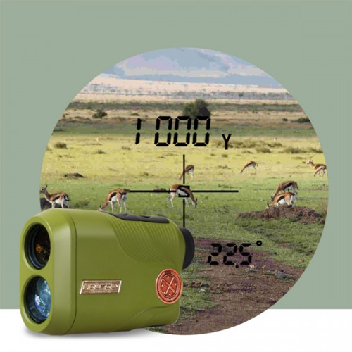 Kolsol KY1000 Dual-use 6.5x Magnification Range Finder For Golf & Hunting