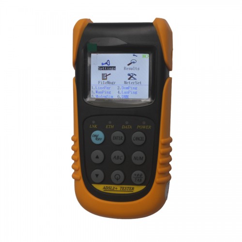 New Multi-functional TLD801C ADSL Tester ADSL2+ Tester DMM PING Test Meter with DMM