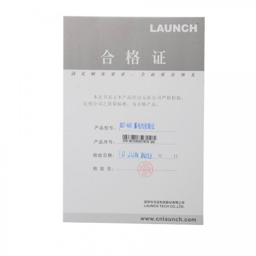 Original Launch BST - 460 Battery Tester Made in China