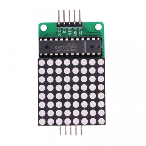 MAX7219 Red LED Dot Matrix Module MCU Control Module - Green + White 5pcs/lot
