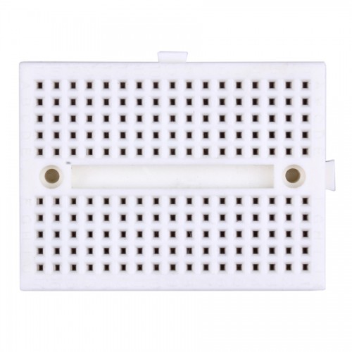 Mini 170 Tie Points Solderless Self-adhesive Prototype Breadboard ( White Color ) 10pcs/lot