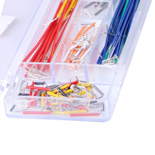 Breadboard Jumper Wire Cord Kit for Arduino (Works with Official Arduino Boards / 140-Piece Pack)