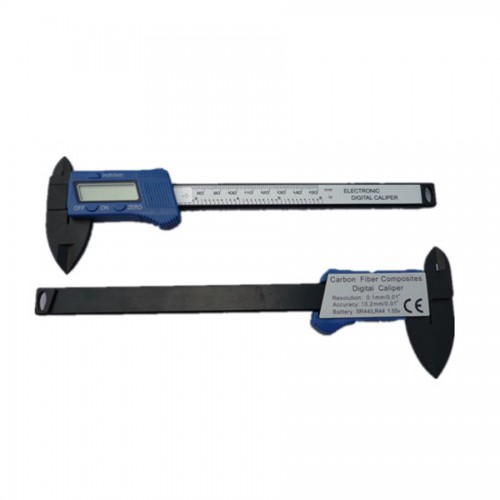 0-150 mm /6" Carbon Fiber Digital Electronic Caliper, Vernier Caliper, plastic caliper Micrometer