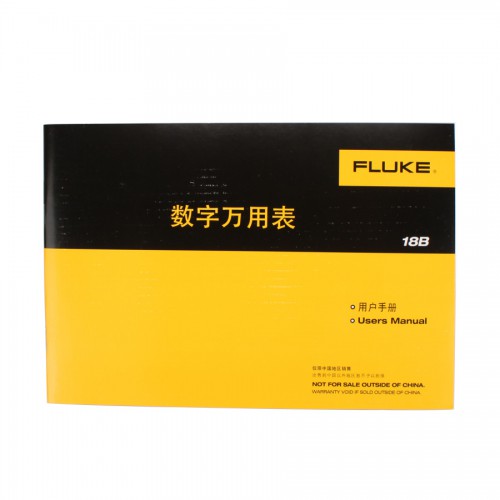 FLUKE 18B F18B+ Fluke 15B +LED Test Digital Multimeter