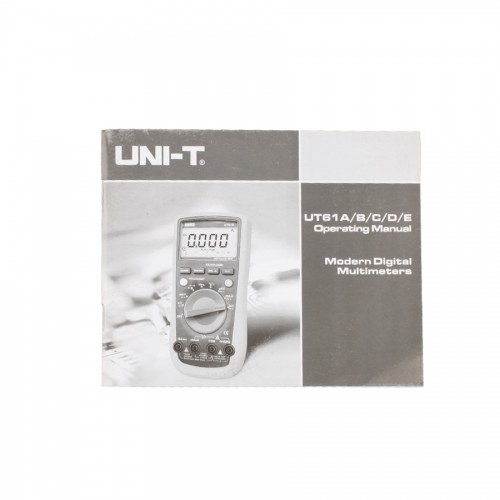 UNI-T UT61E Digital Handheld Mutimeter Tester DMM AC DC Volt Ohm Frq