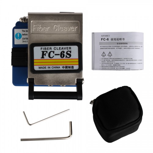 High Quality Metallic FC-6S Optical Fiber Cleaver Free shipping