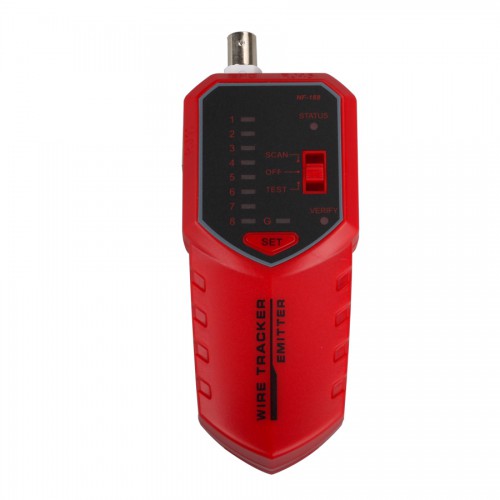 NF168 Professional Network Telephone Wire Tracer Tester Tool Kit with Variety of Adapters