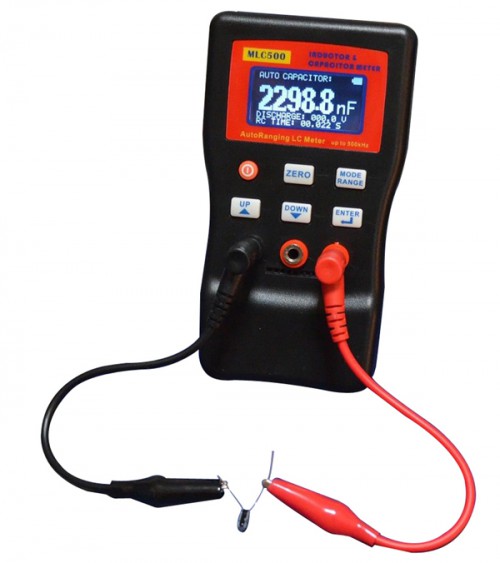 MLC500 Auto Ranging LC Meter 500 KHZ Test Inductor and Capacitor 1% accuracy