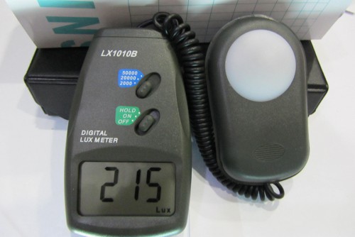 High Accuracy 50,000 Lux Digital LCD Light Meter Photometer LX1010B Luxmeter