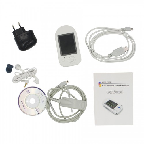 Stethoskop +SpO2 +EKG +SW Pulsoximeter pulse oximeter