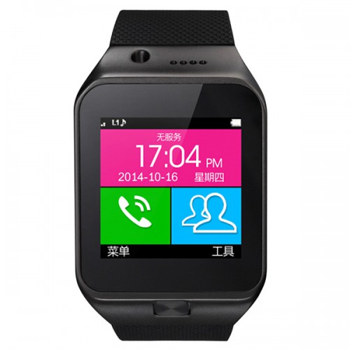 GV09 Bluetooth Wrist Watch Phone Touch Screen Camera Smart Mobile Phone SIM Card