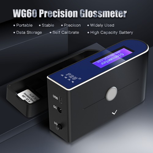 Ship from US! WG60 Precision Glossmeter gloss meter Projection Angle 60 degree