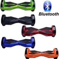 Lower Price 8" Self Balancing Scooters with Bluetooth Speaker Balance 2 Wheel Electric Scooter w/LED