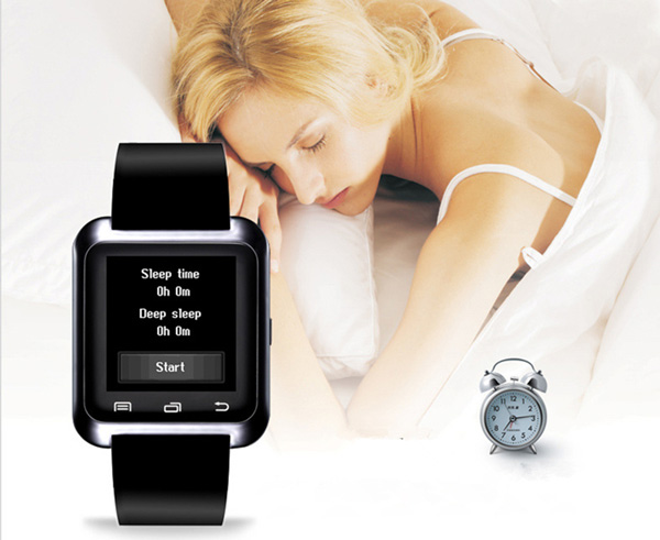 U80 Bluetooth Smart Watch Sleep Monitor Alarm Passometer for iPhone Samsung