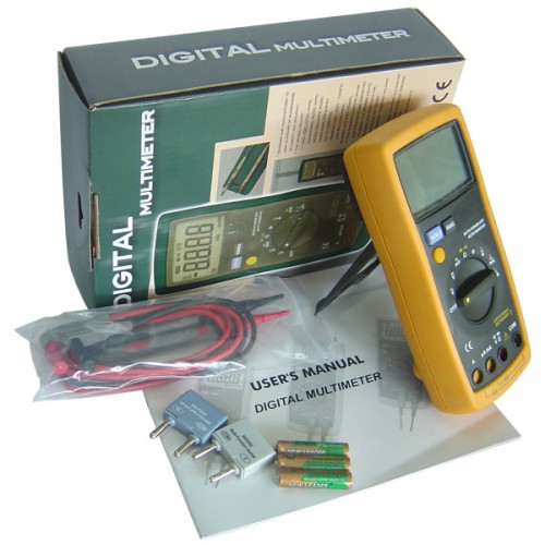 H15 3999 Counts Digital Multimeter Tester with 1000v Voltage