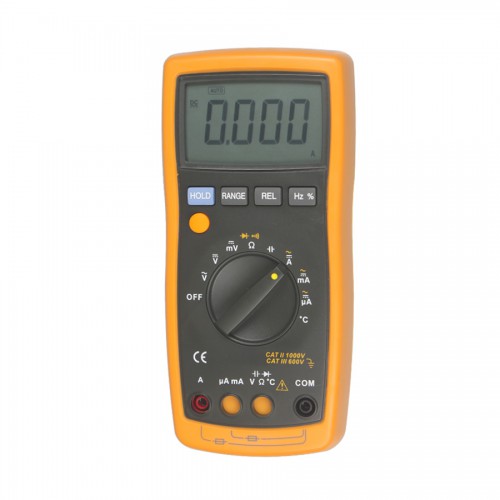 H17 4000 Counts with Temperature Measurement LCD Digital Multimeter Tester 1000V