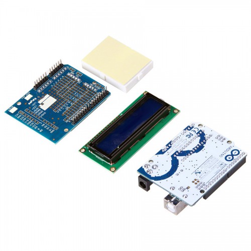 Microcontroller Development Type-B Experiment Kit for Arduino (Works with Official Arduino Boards)