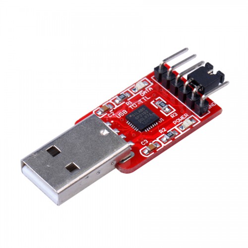 CP2102 USB to TTL/ High Speed STC Download/ Hard Disk Flash Line ( Red Color ) 5pcs/lot