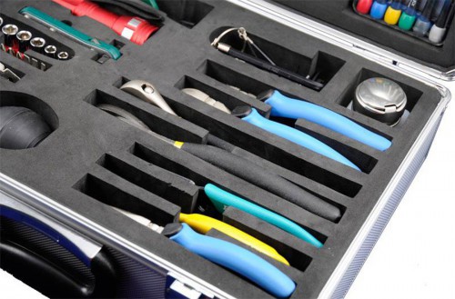 24 Pieces FTTH Optical Fiber Fusion Splice Tool Fast Connector Optical Cable Kit TLD1024