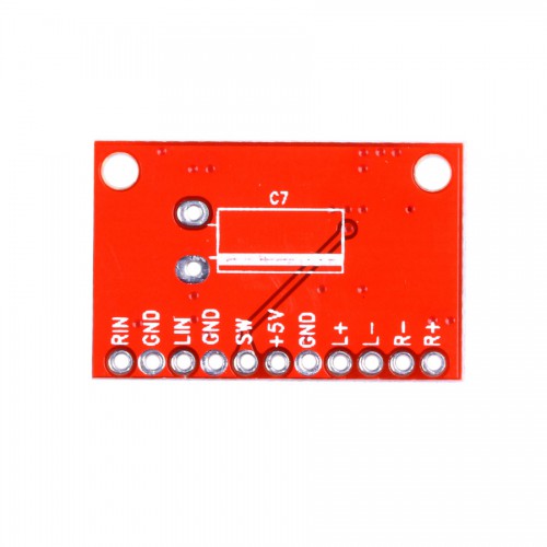 2 Channels 3W PAM8403 Audio Amplifier Board ( Red Color ) 5pcs/lot