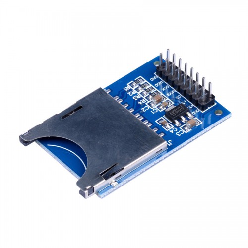 Brand New SD Card Module Slot Socket Reader for Arduino ARM MCU ( Blue and Silvery Color ) 10pcs/lot