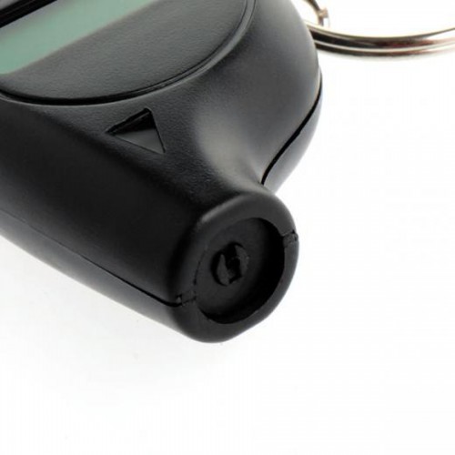 Mini Portable Mini LCD Digital Tyre Tire Air Pressure Gauge Tester w Keychain for Car Motorcycle