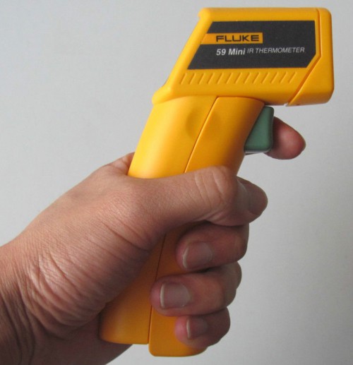 Fluke 59 Handheld Laser IR Infrared Thermometer Gun Temperature Meter Tester