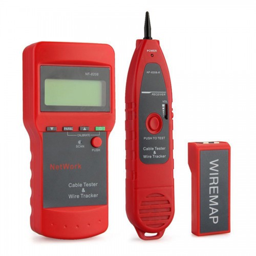NF8208 Network LAN Cable Tester Wire Tracker Tracer Length Scanner RJ45 Lower Price