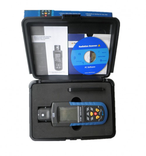 CEM DT-9501 Nuclear Radiation Scanner Detector Large LCD Display γ α β X Rays Measure High Precision