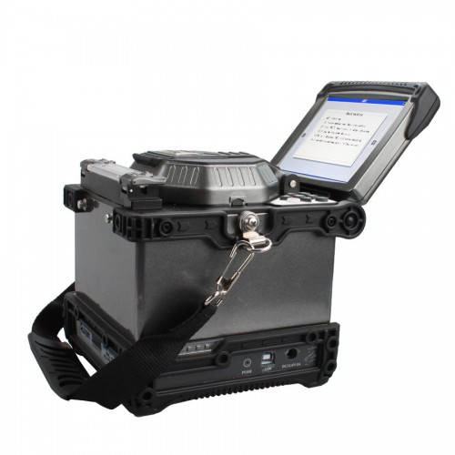 Free Shipping by DHL! High Quallity 5.6" LCD RY-F600 Fusion Splicer w/Optical Fiber Cleaver Automatic Focus Function