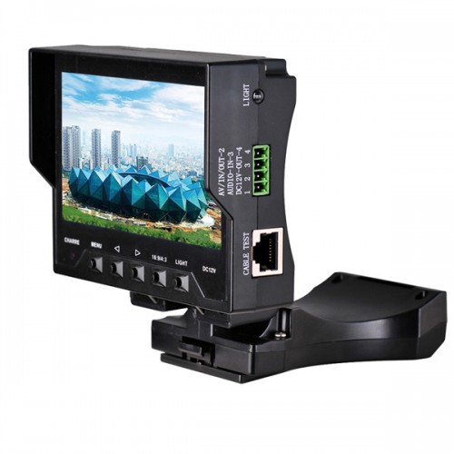 4.3" inch TFT LCD Audio Video Security CCTV Camera Tester 12V Output Test Monitor