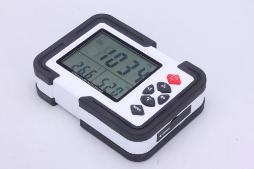 9999ppm Carbon Dioxide CO2 DataLogger Monitor Air Temperature Humidity Meter USB