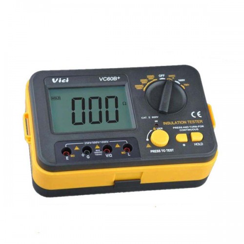 VC60B+ Digital Insulation Resistance Tester Megger MegOhmmeter Meter