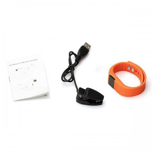 TW64 Bluetooth Bracelet Smart Wristband Fitness Sports Sleep Monitor Watch