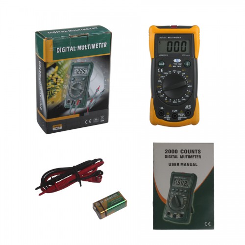 H12 With Non contact Voltage Detection Digital Multimeter Tester