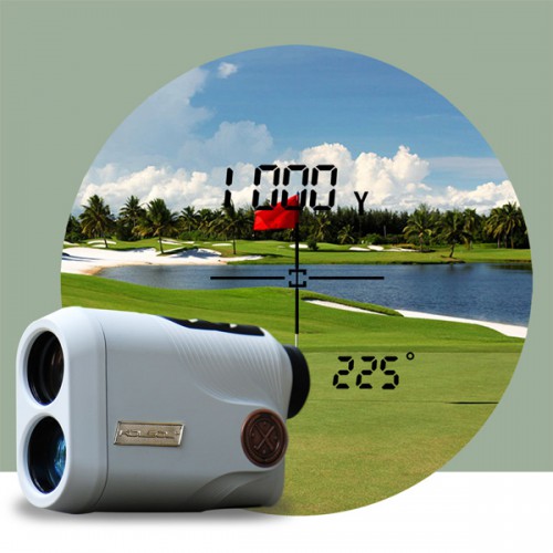 Kolsol KY1000 Dual-use 6.5x Magnification Range Finder For Golf & Hunting