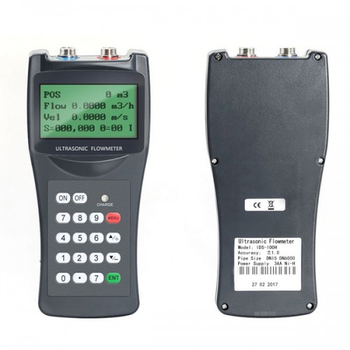 TDS-100H-M2+S1 Ultrasonic Flow Meter  Clamp on Sensor (DN15-700mm)