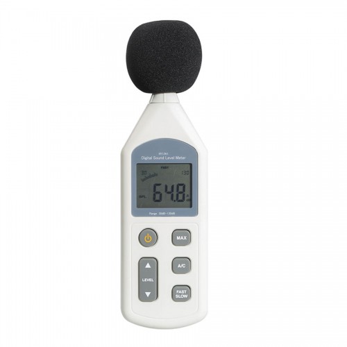 WS1361 Digital Sound Level Meter Pressure Tester 30-130dB Decibel USB Noise Measurement