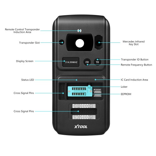 XTOOL KC501 Auto Key & Chip Programmer OBD2 read write MCU/EEPROM chips for X100 PAD3