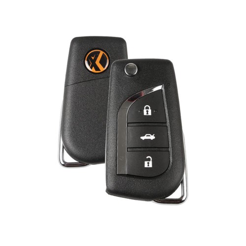 XHORSE XKTO00EN VVDI2 Toyota Type Wired Universal Remote Key 3 Buttons English Version 10pcs / lot