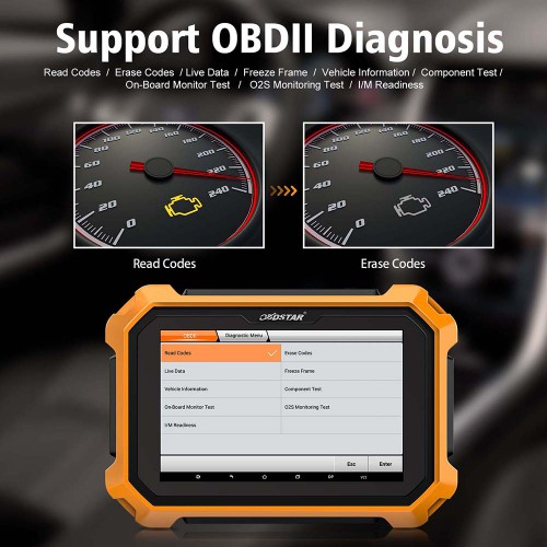 OBDSTAR X300 Key Master DP Plus Diagnosis and Auto key programmer