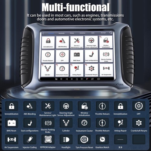 XTOOL A80 Bluetooth/WiFi Full-System Car Diagnostic Tool