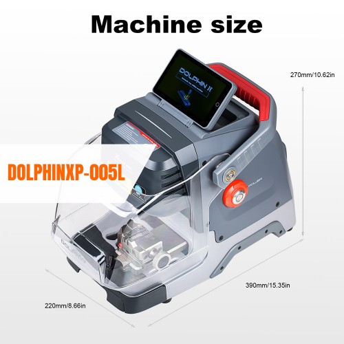 Xhorse Dolphin XP-005L Dolphin 2 Key Cutting Machine with An Adjustable Screen