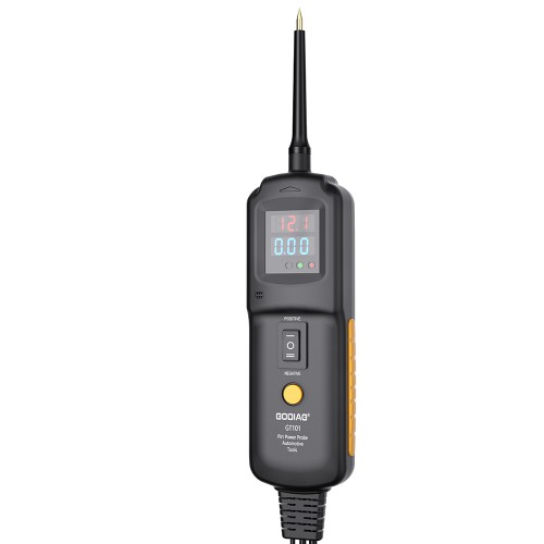 GODIAG GT101 PIRT Power Probe DC 6-40V Vehicles Electrical System Diagnosis/ Fuel Injector Cleaning and Testing/ Current Detection/Relay Testing