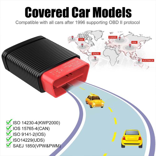 ThinkCar Pro New Car Diagnostic Tool 5 Reset Service Function Bluetooth OBD2 Scanner Professional Easydiag PK Autel AP200