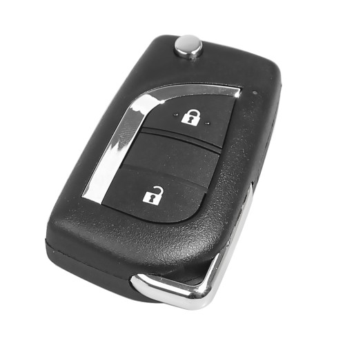 XHORSE XKTO01EN Universal Remote Key for Toyota 2 Buttons for VVDI Key Tool, VVDI2 (English Version)