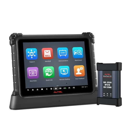 Autel MaxiCOM Ultra Lite Intelligent Diagnostic Scanner with Topology Mapping and J2534 ECU Programming Tool