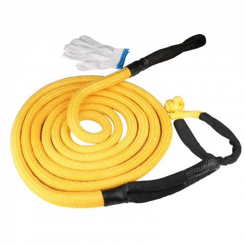2.5CM Diameter Off-Road Recovery Winch Strap /Tow Rope 14Tons Pulling Force
