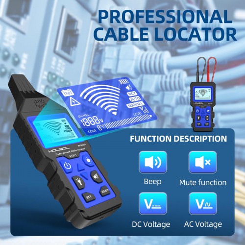 NOYAFA NF-826 Network Tracking Device Wire Circuit Breaker Cable Tester Phone Cable Detector Locator Meter Tracking Device